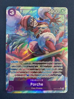 One Piece TCG - 500 Years in the Future - Porche OP07-072 Alt Art - Image 1