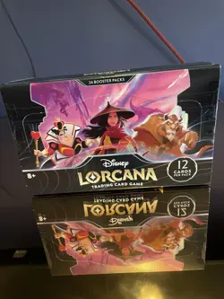 Disney Lorcana TCG Rise of the Floodborn Booster Box - 24 Packs - NEW SEALED 4050368982711 - Image 1
