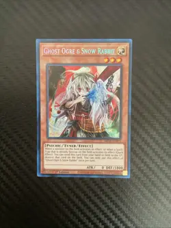 Yugioh Ghost Ogre & Snow Rabbit MP22-EN255 Secret Rare 1st Ed NM - Image 1