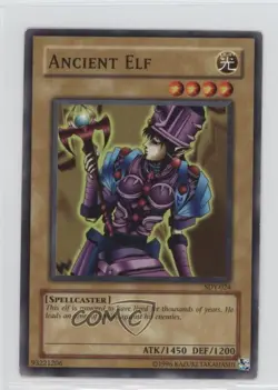 Ancient Elf Unlimited YuGiOh Starter Deck Yugi #SDY-024 2002 READ - Image 1