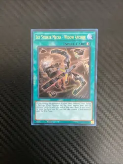 Yugioh Sky Striker Mecha - Widow Anchor MAMA-EN010 Ultra Rare 1st Ed NM - Image 1