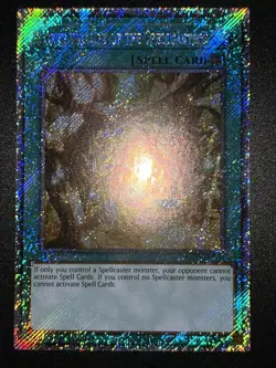 Yugioh Secret Village of the Spellcasters RA03-EN209 Platinum Secret Rare NM - Image 1
