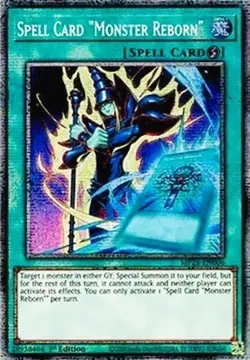 Yugioh MP25-EN006 Spell Card "Monster Reborn" Starlight Rare 1st MINT - Image 1