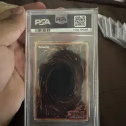Fossil Dragon Skullgios 1st Edition EN009 PSA 10 Yugioh - Image 2