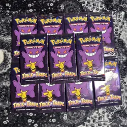 11 Pack Pokemon TCG Trick or Trade Booster Packs 2022 Halloween Card Lot Bundle 820650854941 - Image 1