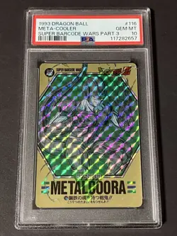 Dragon Ball Carddass Super Barcode Wars Part 3 No 116 PSA 10 Gem Mint Kira Card - Image 1