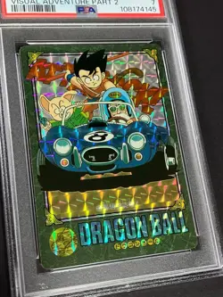 Dragon Ball Carddass Visual Adventure Part 2 No 45 Kira Card PSA7 Japanese Colle - Image 2