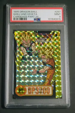 Dragon Ball Carddass Son Goku Vegeta PSA9 1995 No297 Collectible Card - Image 1