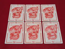 Dragon Ball Z Rare Out of Print Card Set Goku Gohan Special 6pcs Used - Image 2