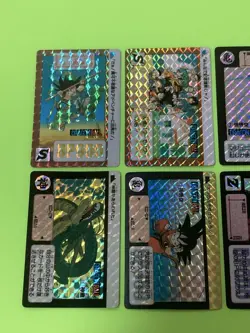 Dragon Ball Carddass Previous Bullet Remake 90 Card Set Complete Used - Image 3