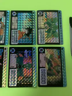 Dragon Ball Carddass Previous Bullet Remake 90 Card Set Complete Used - Image 5