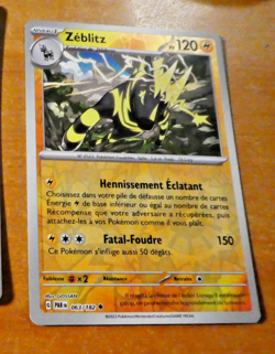 POKEMON FAILLE PARADOXE CARD REVERSE HOLO CARTE 063/182 PAR FR JCC MINT 2023 - Image 1