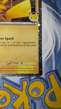 Pikachu 051/162 Pokemon Day 2026 Cosmos Holo Promo Double Swirl With Coin Nm-Mt - Image 5