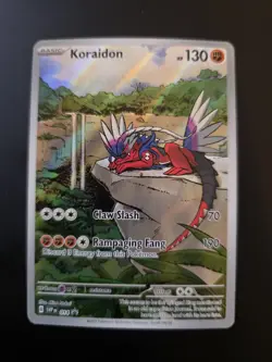 Pokemon Koraidon 014 Sv: Scarlet & Violet Promo Cards Black Star Promo IR - NM - Image 1