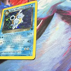 Pokemon Dark Blastoise 3/82 Team Rocket Holo Rare English 2000 Unlimited *Swirl* - Image 3