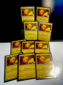 PIKACHU 051/162 2026 POKEMON DAY 30th ANNIVERSARY PROMO 10CT LOT-PACK FRESH🔥X10 - Image 1