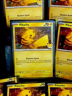 PIKACHU 051/162 2026 POKEMON DAY 30th ANNIVERSARY PROMO 10CT LOT-PACK FRESH🔥X10 - Image 5