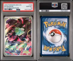 Bulbasaur 133/132 Mega Evolution Pokemon PSA 10 Gem Mint - Image 3