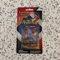 Pokemon Evolving Skies Chilling Reign 2 Pack Pin Booster Latias New Sealed - Image 1