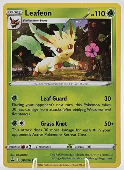 Leafeon SWSH191 Pokemon Sword & Shield Promo Card SWSH191 - Lp NM - Image 1