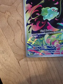 Pokemon Bulbasaur 133/132 Me01: Mega Evolution Stamped Illustration Rare Holo - Image 4