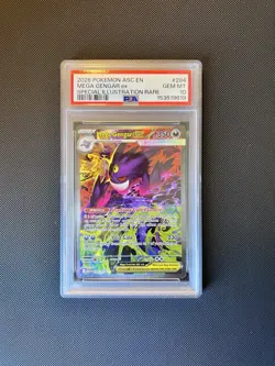 PSA 10 Mega Gengar EX 284/217 Ascended Heroes Pokemon TCG Gem Mint - Image 1