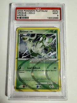 2009 Pokemon Platinum Holo Arceus #AR2 PSA 9 - Image 1