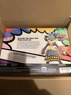 Pokemon TCG Ascended Heroes Premium Poster Collection Lucario BRAND NEW 🌟 - Image 2