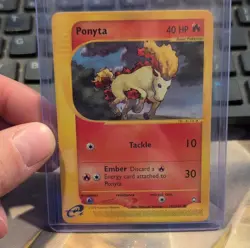 Pokemon Ponyta Aquapolis 102/147 Common Basic Fire Creature 40 HP English - Image 1