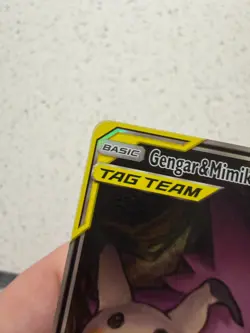 Pokemon TCG Gengar & Mimikyu GX Alt Art 165/181 - Image 4
