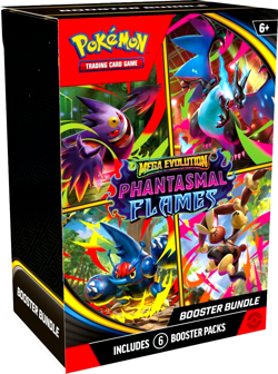 NEW Pokemon TCG: Phantasmal Flames Factory Sealed Booster Bundle Box - Image 1