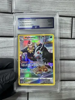 Pokemon TCG Mightyena TG09/TG30 Astral Radiance Holo Ultra Rare Flawless Grading - Image 1