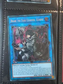 YuGiOh Dharc The Dark Charmer, Gloomy - Secret Rare RA03-EN048 (Bonanza) Mint/NM - Image 1