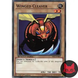 Yugioh Winged Cleaver SS03-ENB05 Common 1st Edition NM - Image 1
