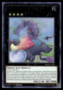 Yu-Gi-Oh TCG #BLRR-EN085 Number 41: Bagooska the Terribly Tired Tapir UR,1st Ed. - Image 1