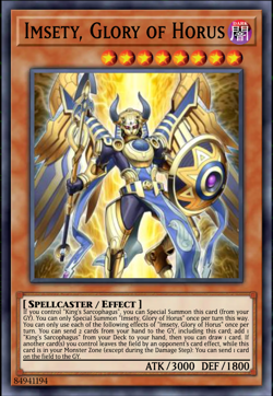 Yu-Gi-Oh Imsety, Glory of Horus RA05-EN027 Rarity Collection PREORDER - Image 1