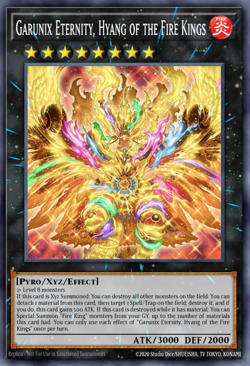 Yu-Gi-Oh! Garunix Eternity, Hyang of the Fire Kings RA05-EN052 PREORDER - Image 1