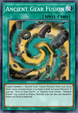 YuGiOh! Ancient Gear Fusion RA05-EN063 Rarity Collection 5 PREORDER - Image 1