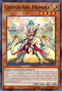 YuGiOh! Centur-Ion Primera RA05-EN030 Rarity Collection 5 PREORDER - Image 1