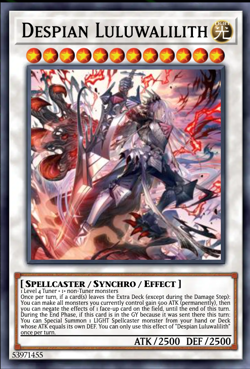 YuGiOh Despian Luluwalilith RA05-EN042 Rarity Collection PREORDER - Image 1