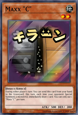 YuGiOh! Maxx "C" RA05-EN089 STAMPED ART RARITY Collection 5 - Image 1