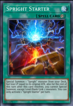 YuGiOh Spright Starter RA05-EN068 Rarity Collection PREORDER - Image 1