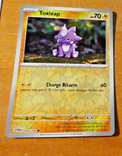 POKEMON FAILLE PARADOXE CARD REVERSE HOLO CARTE 069/182 PAR FR JCC MINT 2023 - Image 1