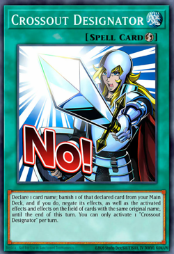 YuGiOh! Crossout Designator RA05-EN118 STAMPED ART RARITY Collection 5 PREORDER - Image 1