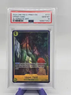 PSA 10 One Piece TCG PRB-01 Upper Yard Alt Art - Image 1