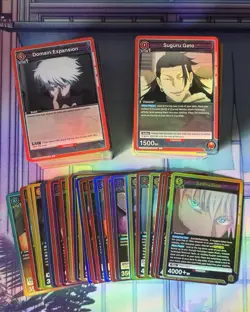 Union Arena Jujutsu Kaisen JJK UEX02BT Mixed Bundle w/ Over 250 Cards! - Image 1