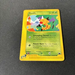 Pokemon Card Skyridge Weedle 115/144 E Series Pokemon TCG - Image 3