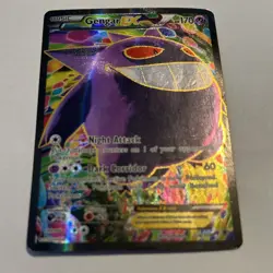 Gengar EX 114/119 Ultra Rare Full Art Holo Pokemon Card XY Phantom Forces - Image 1