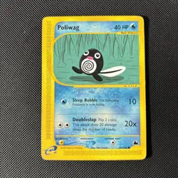 Pokemon Card Skyridge Poliwag 87/144 E Series Pokemon TCG - Image 1