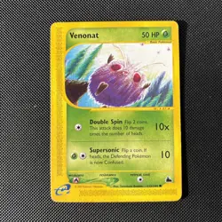Pokemon Card Skyridge Venonat 112/144 E Series Pokemon TCG - Image 1